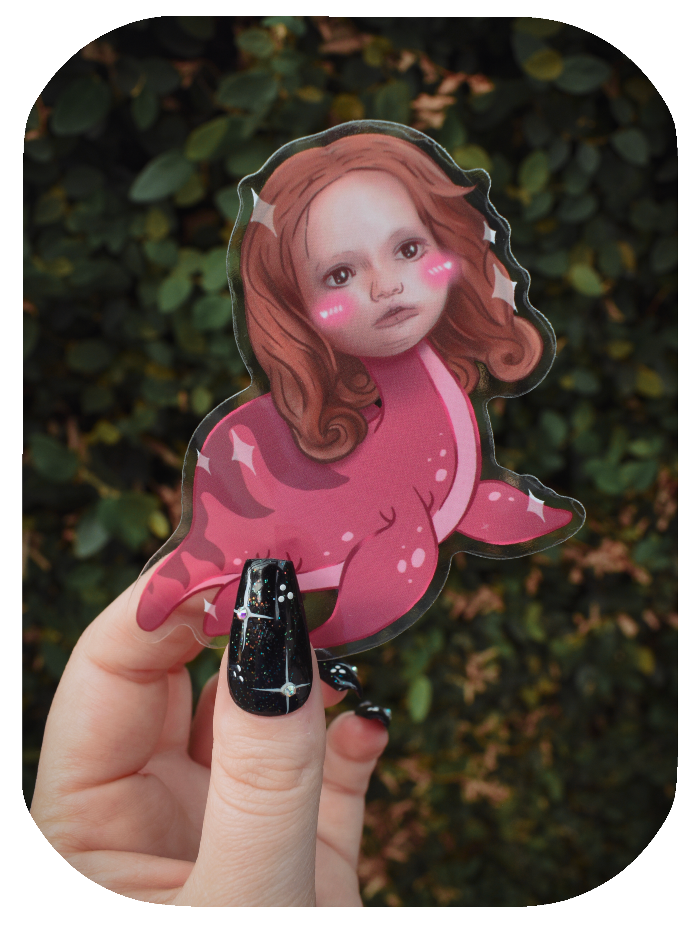 Nessie - Clear sticker