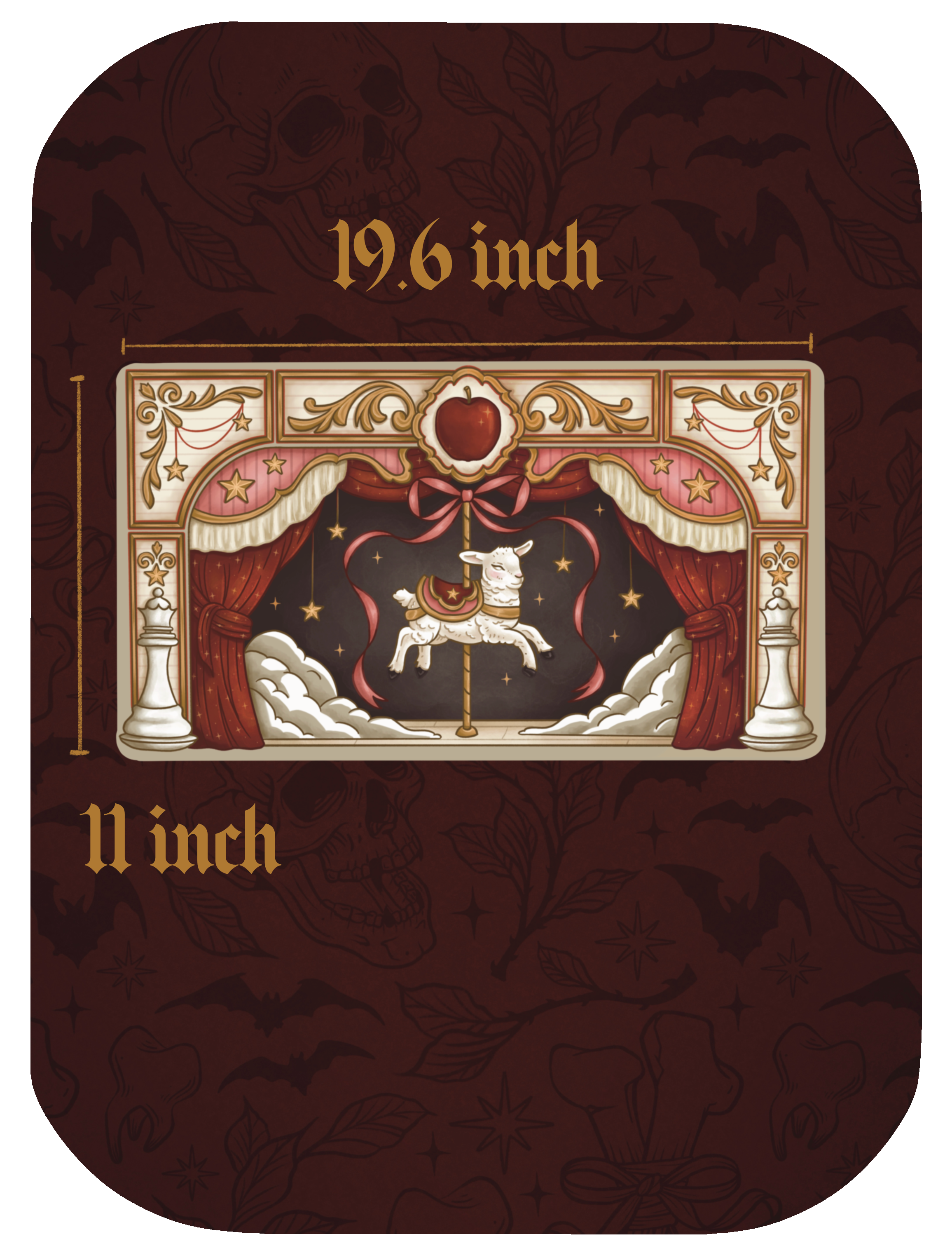 Stupid lamb - Mouse pads