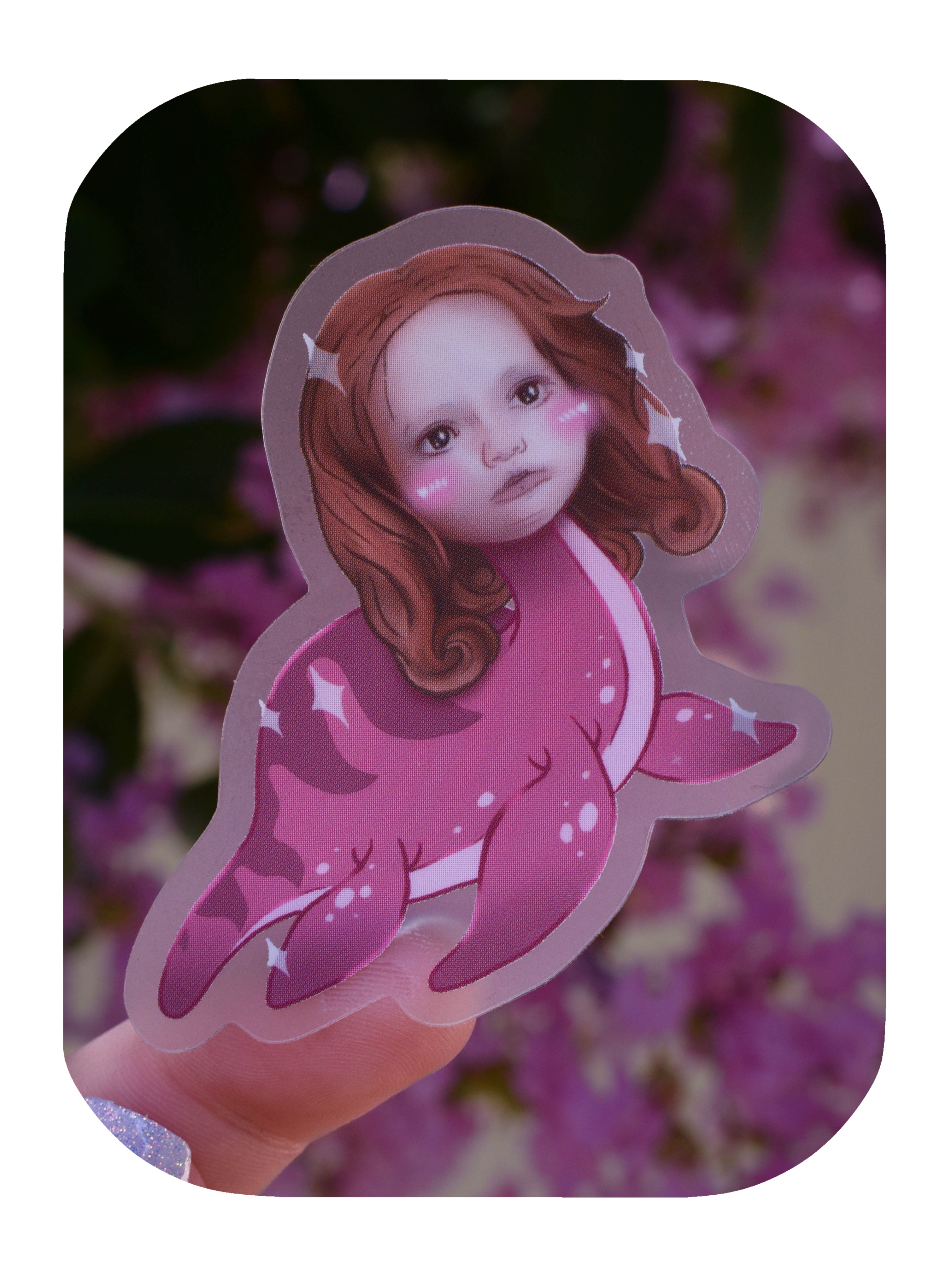 Nessie - Clear sticker