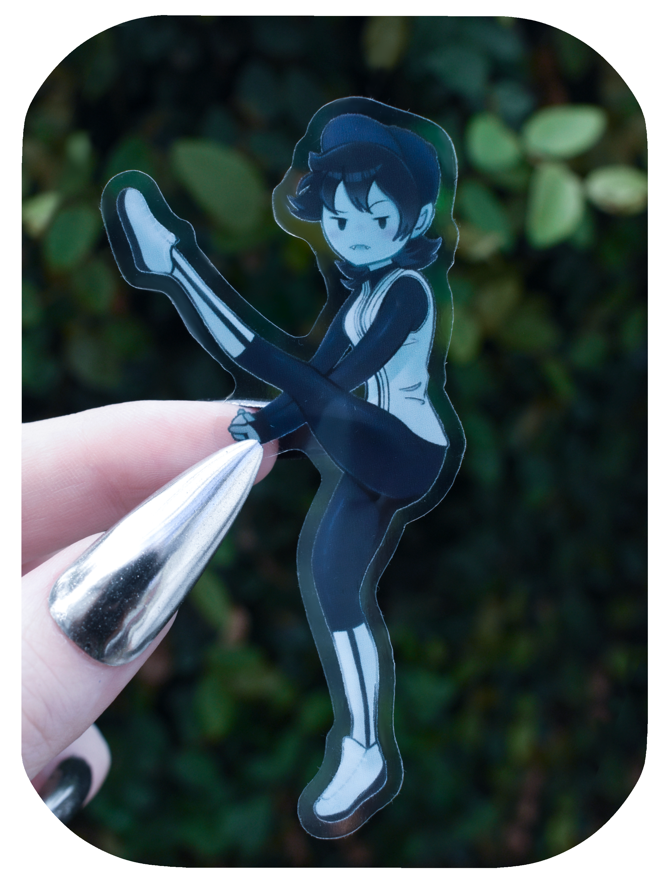 Marcy -  Clear Sticker