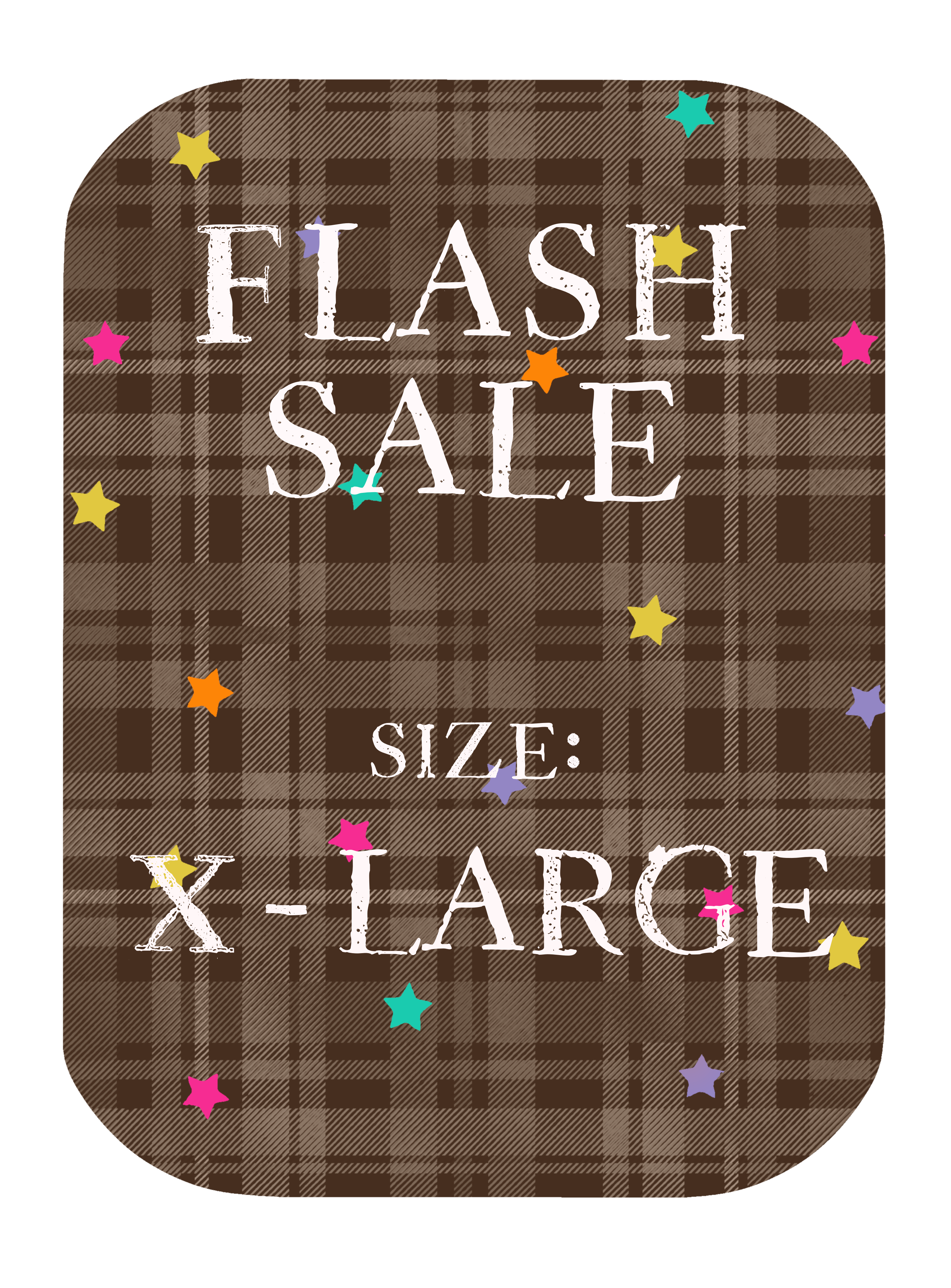 FLASH SALE - x-large