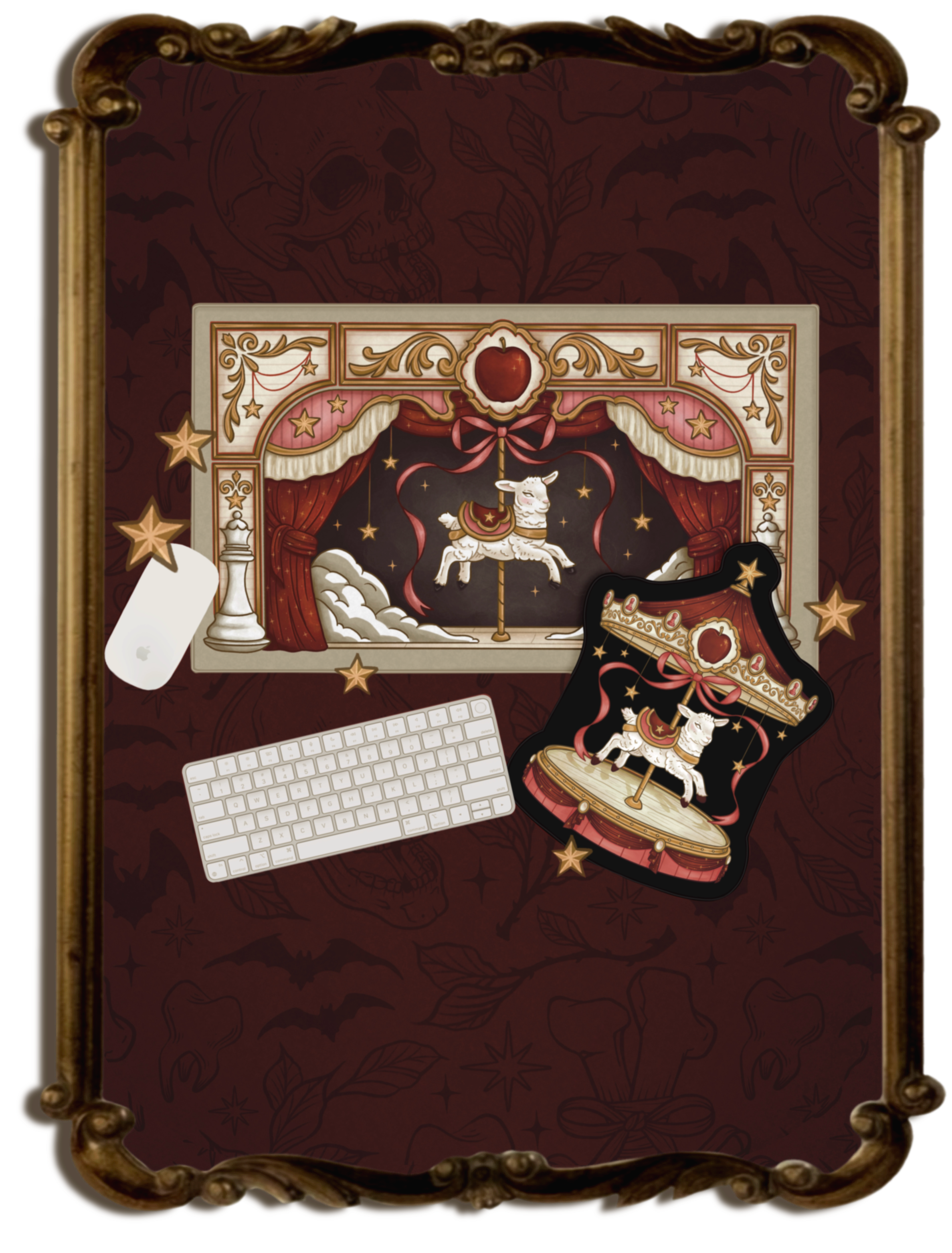 Stupid lamb - Mouse pads