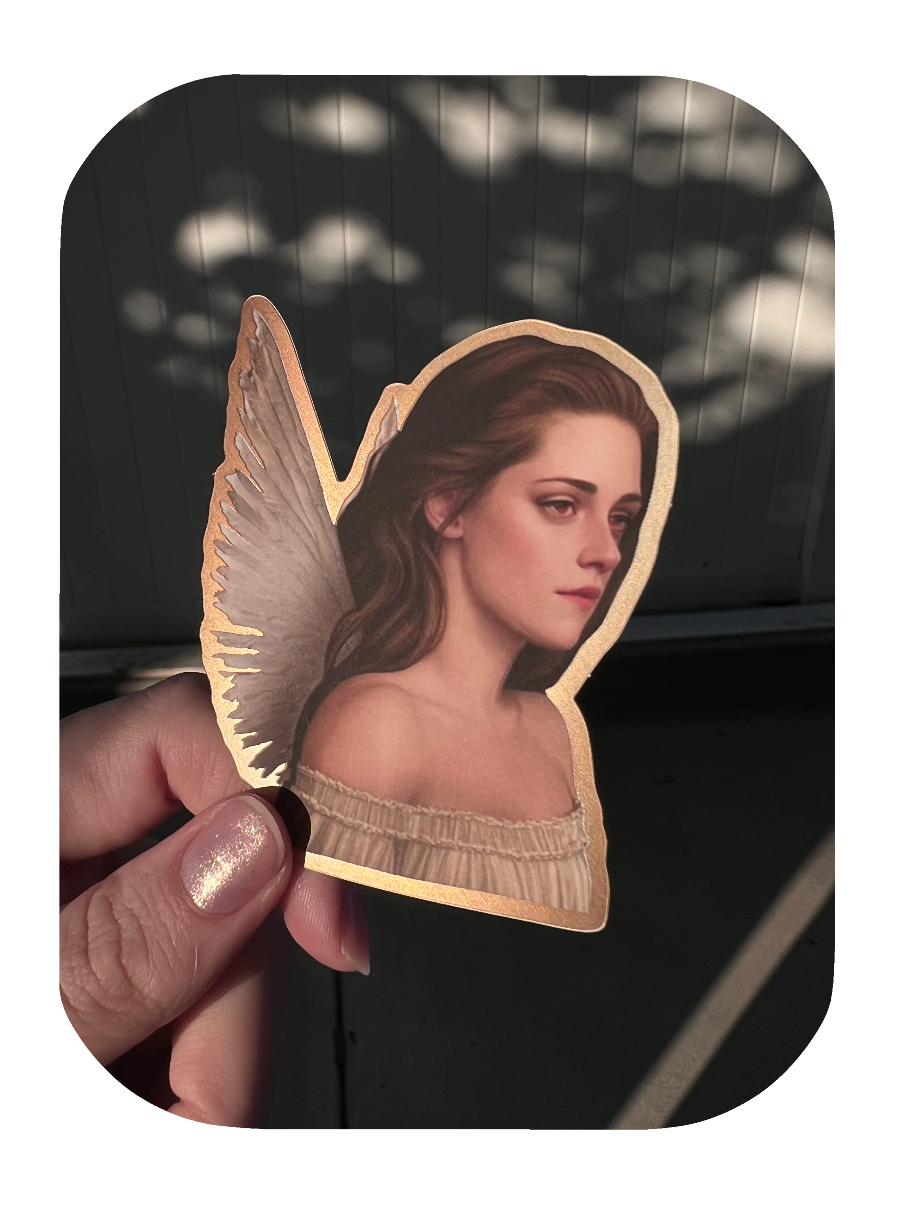 The lovers - metallic Stickers