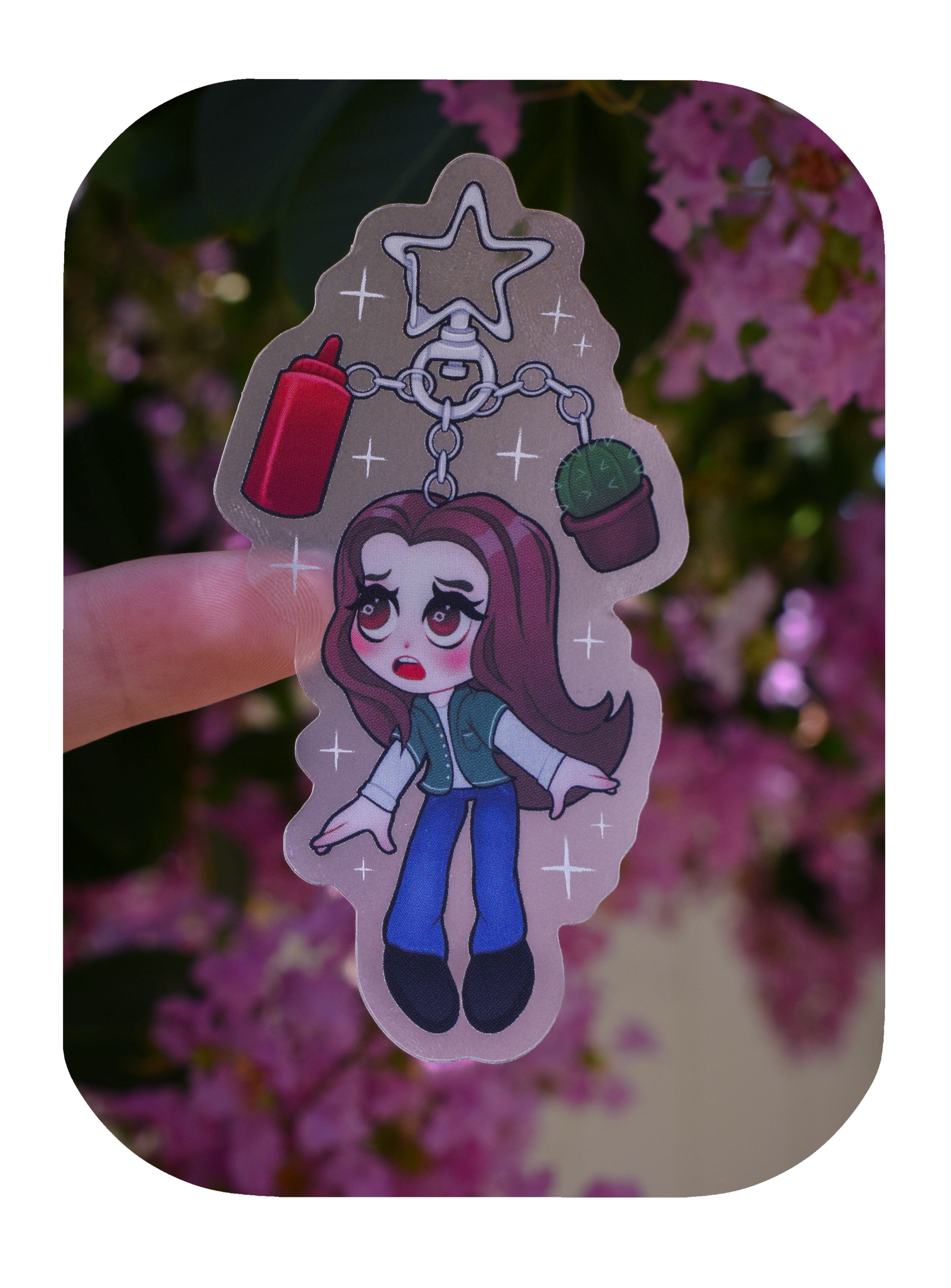 CHIBI BELLA - CLEAR STICKER