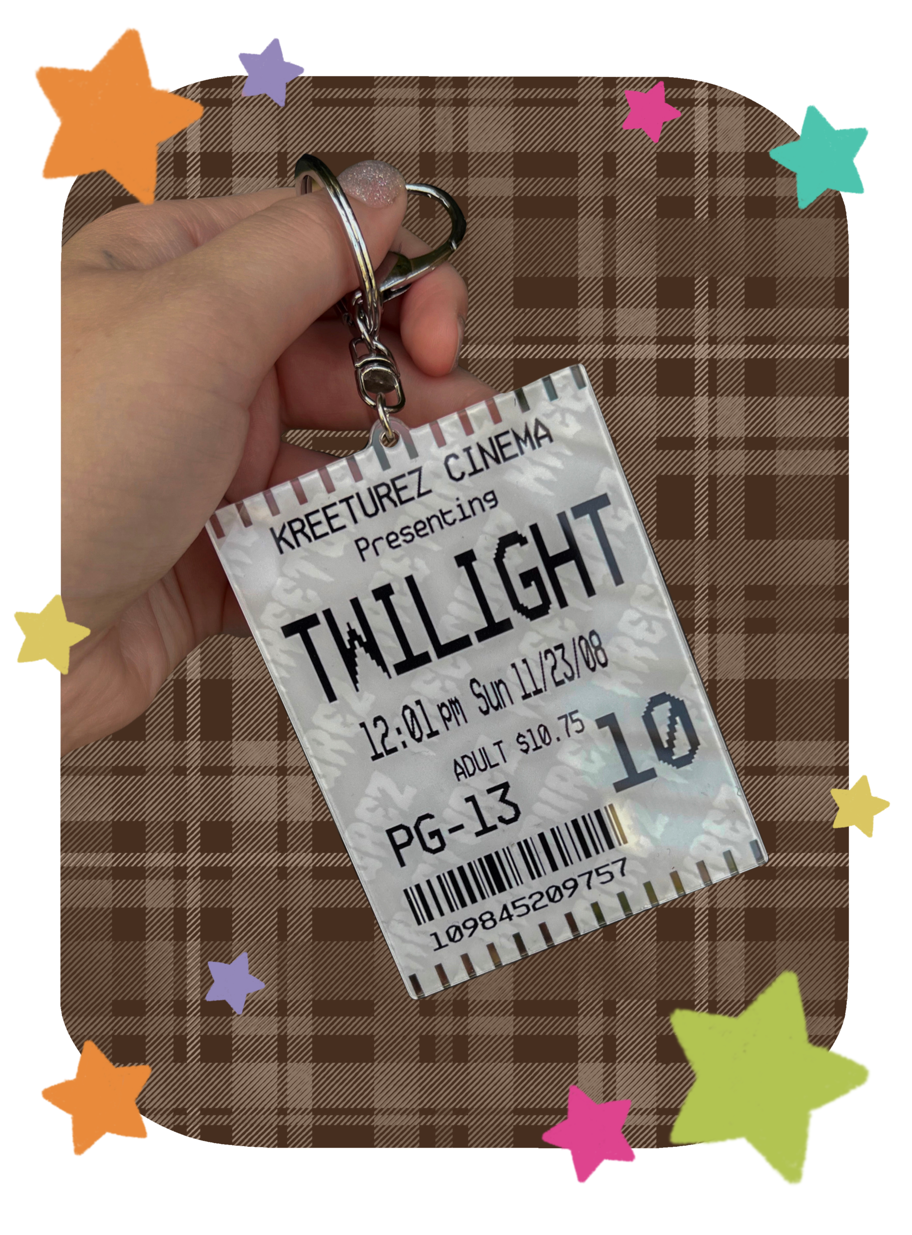 TICKET - KEYCHAIN